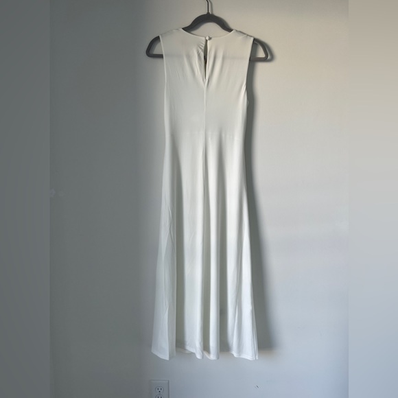 Bcbg fit and flare white cut out dress BRAND NEW - Picture 3 of 4